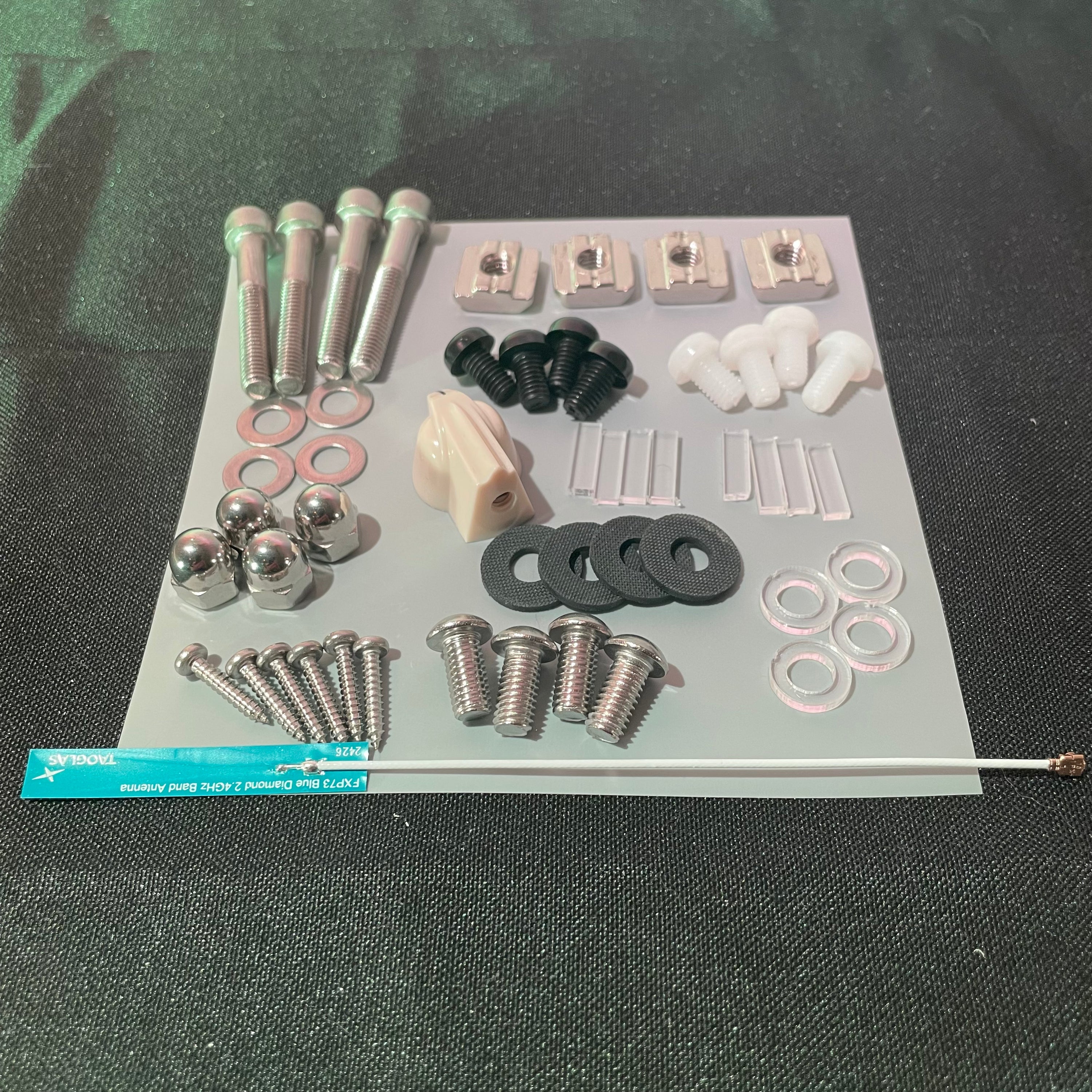 CUSTOM PARTS - STATION-X - SMALL PARTS - COMPLETE SET STAINLESS STEEL