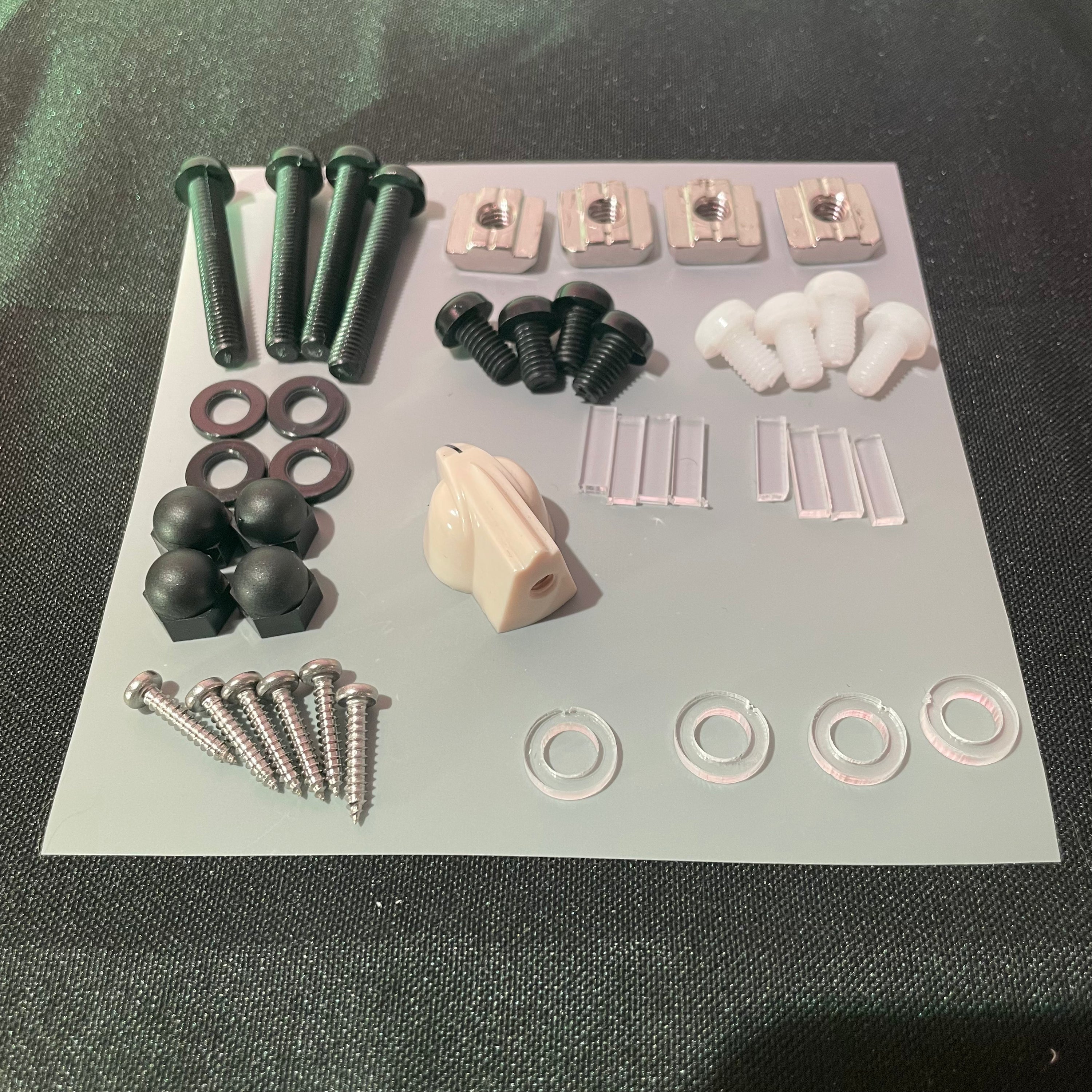 SPARE PARTS - STATION-X - SMALL PARTS - COMPLETE SET NYLON