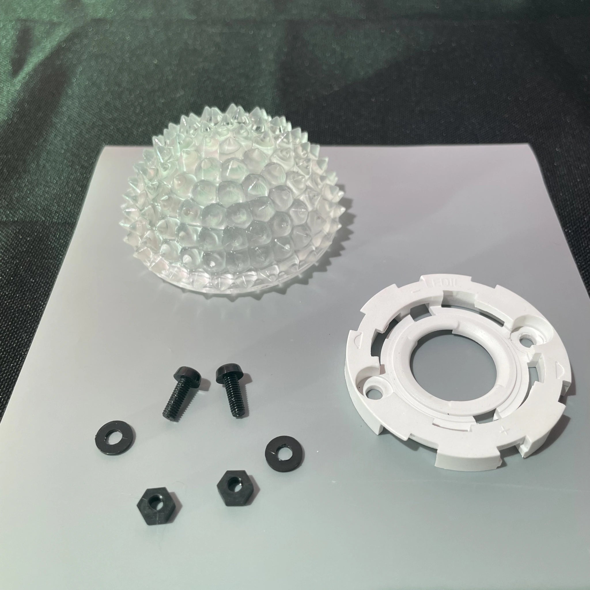Zorya lens kit, from Ledil, spare parts for Z-RAY Wireless DMX light, complete with fixtures.